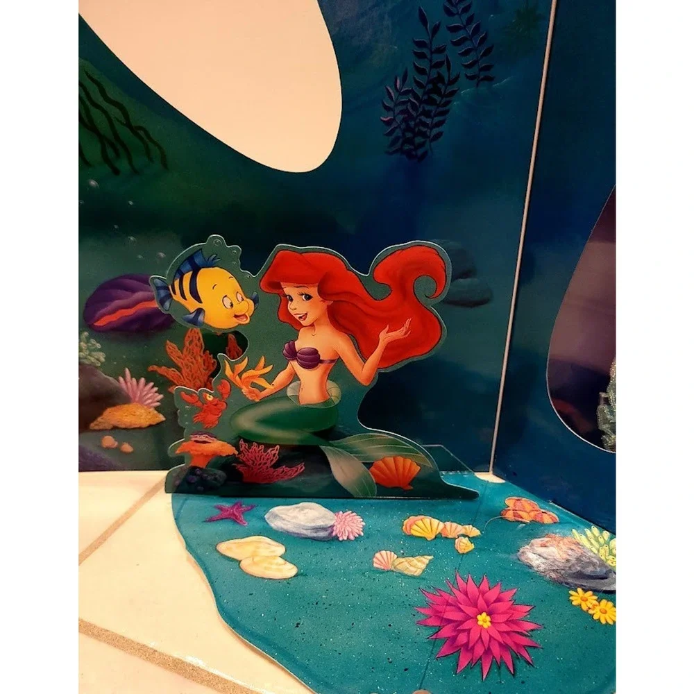 1997 Mattel Disney Little Mermaid Aqua Fantasy Ariel Collector Doll 17827